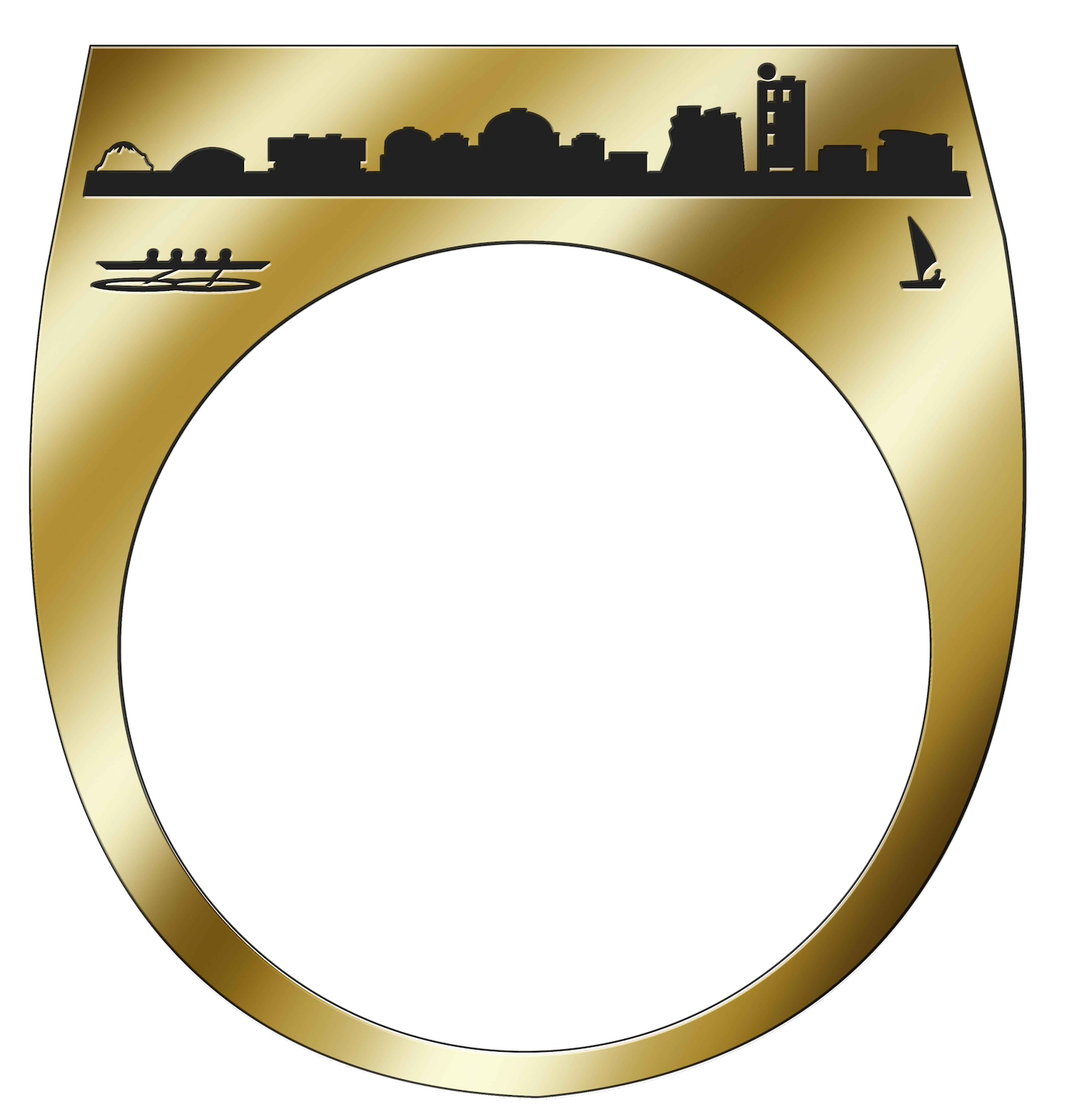 Class of 2018 Brass Rat Boston Skyline